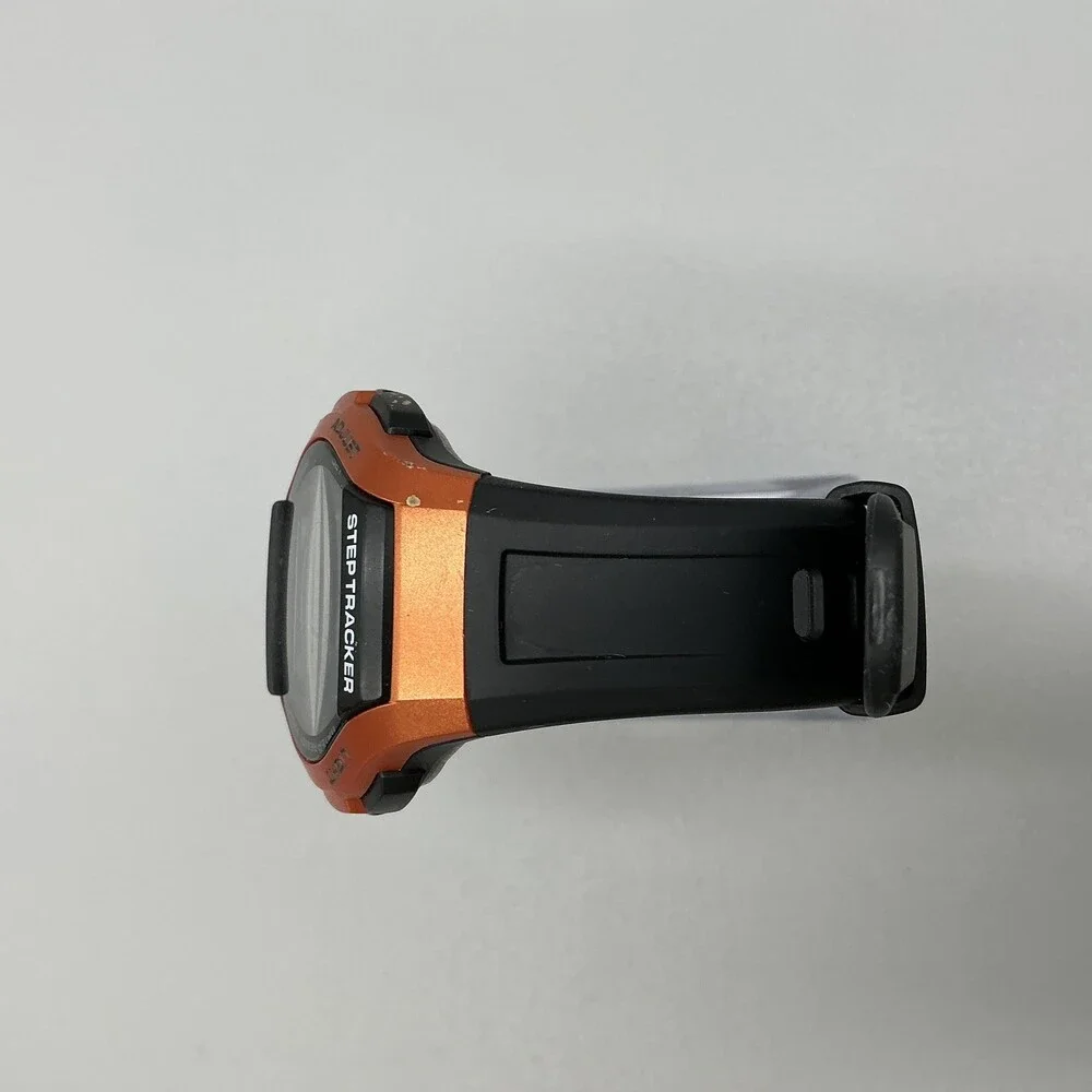 Casio WS-2000H Step Tracker Mens Watch 44mm Digital Orange Black 100M Sport